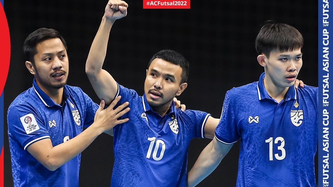 Bảng xếp hạng Futsal châu Á 2022: ĐT Futsal Thái Lan vào tứ kết